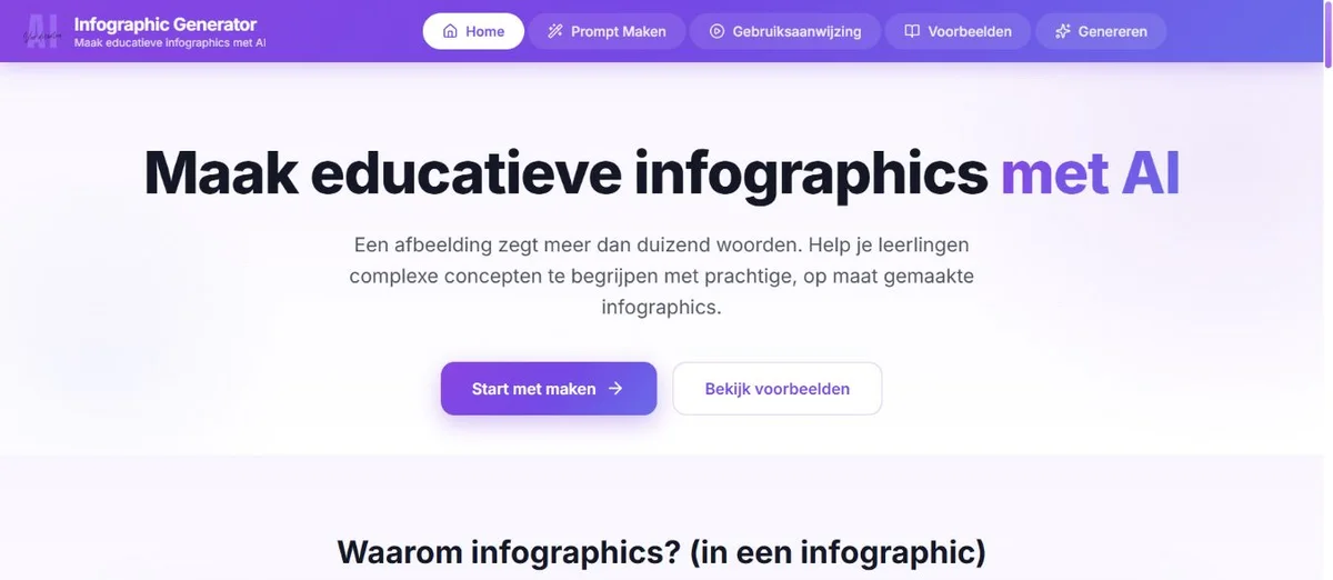 Schermafbeelding van Educatieve Infographics