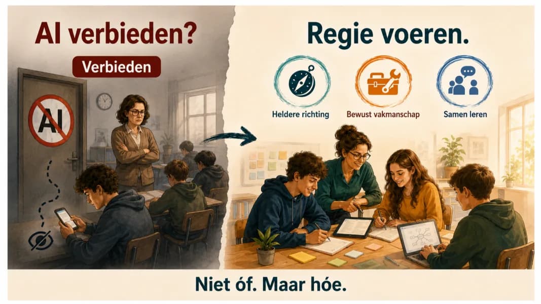 LinkedIn-bijdrage van Marcel Mutsaarts: Waarom AI het onderwijs niet uit moet